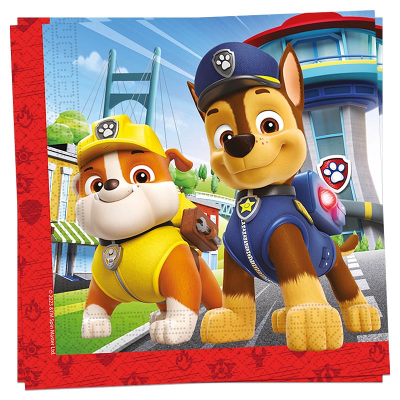 Paw Patrol Rescue Heroes - Servetten 20 stuks