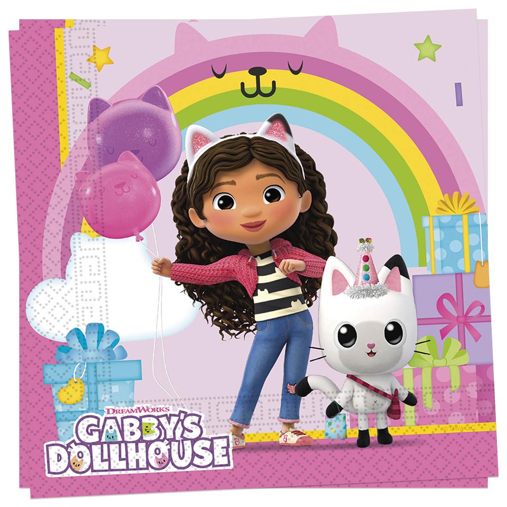 Gabby's Dollhouse - Servetten 20 stuks