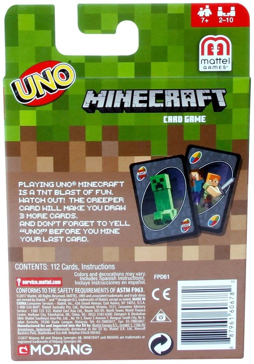 Minecraft - UNO Kaartspelletje