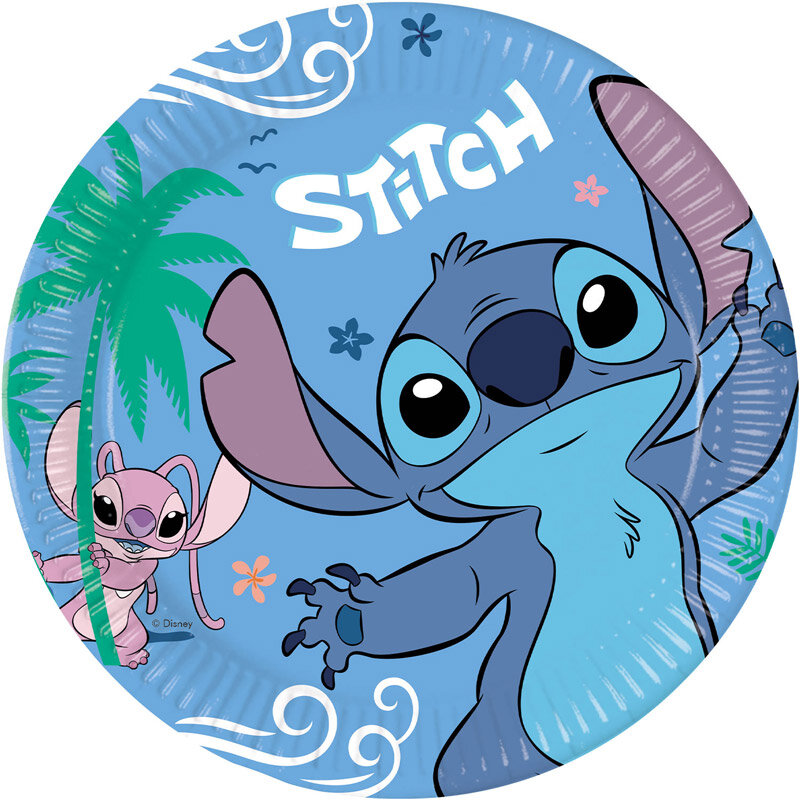 Lilo & Stitch - Bordjes 8 stuks