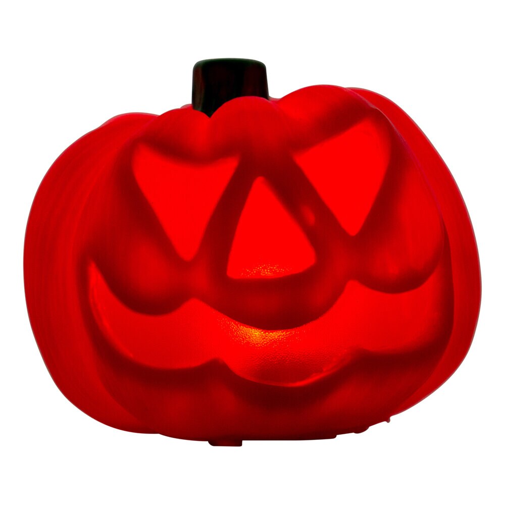 Lichtgevende Halloweenpompoen met van kleur veranderend licht