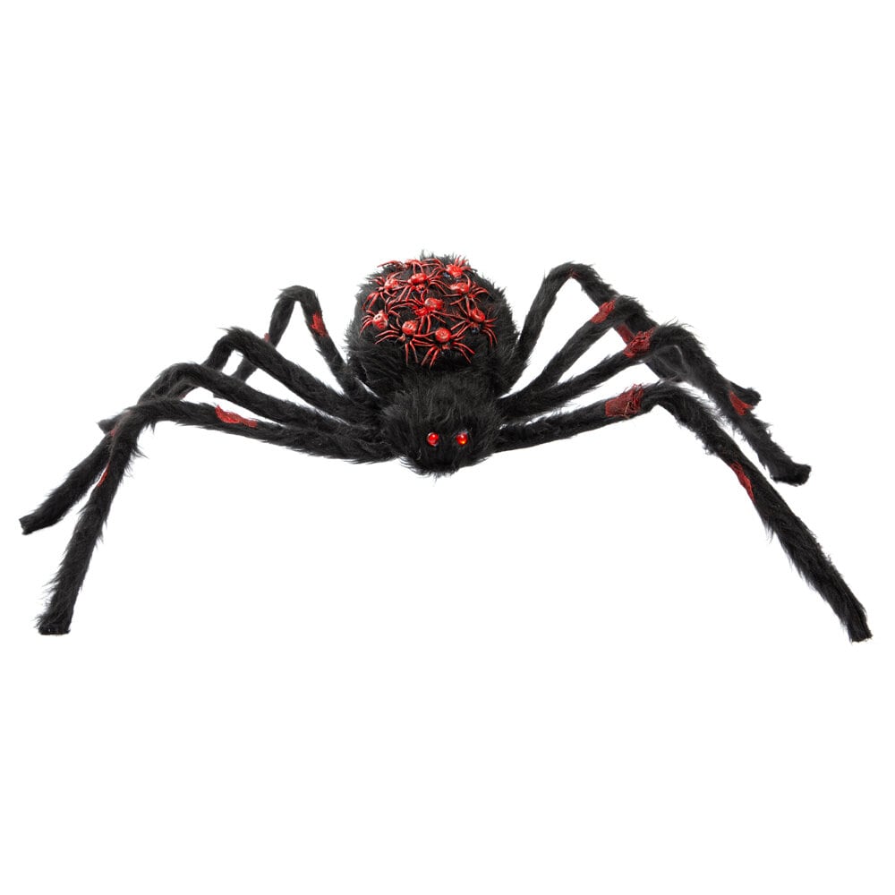 Enge spin met kleine rode spinnetjes 75 cm