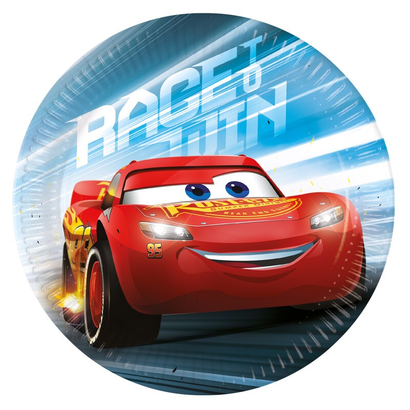 Disney Cars - Bordjes 8 stuks