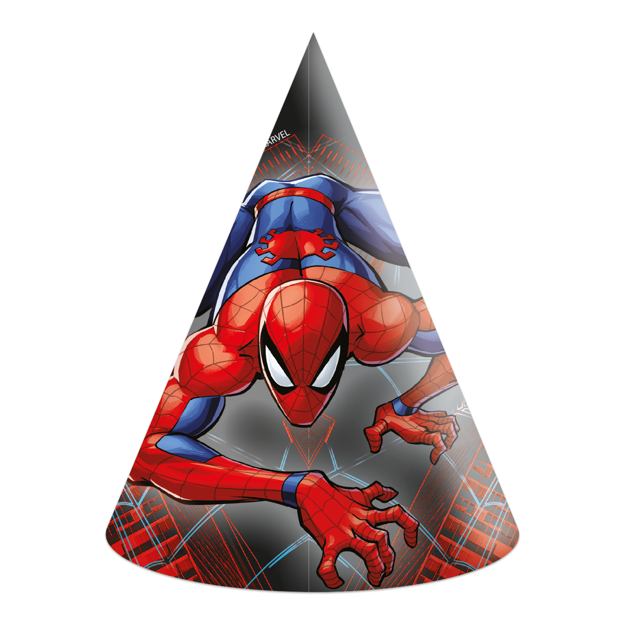 Spiderman Feesthoedjes 6 stuks