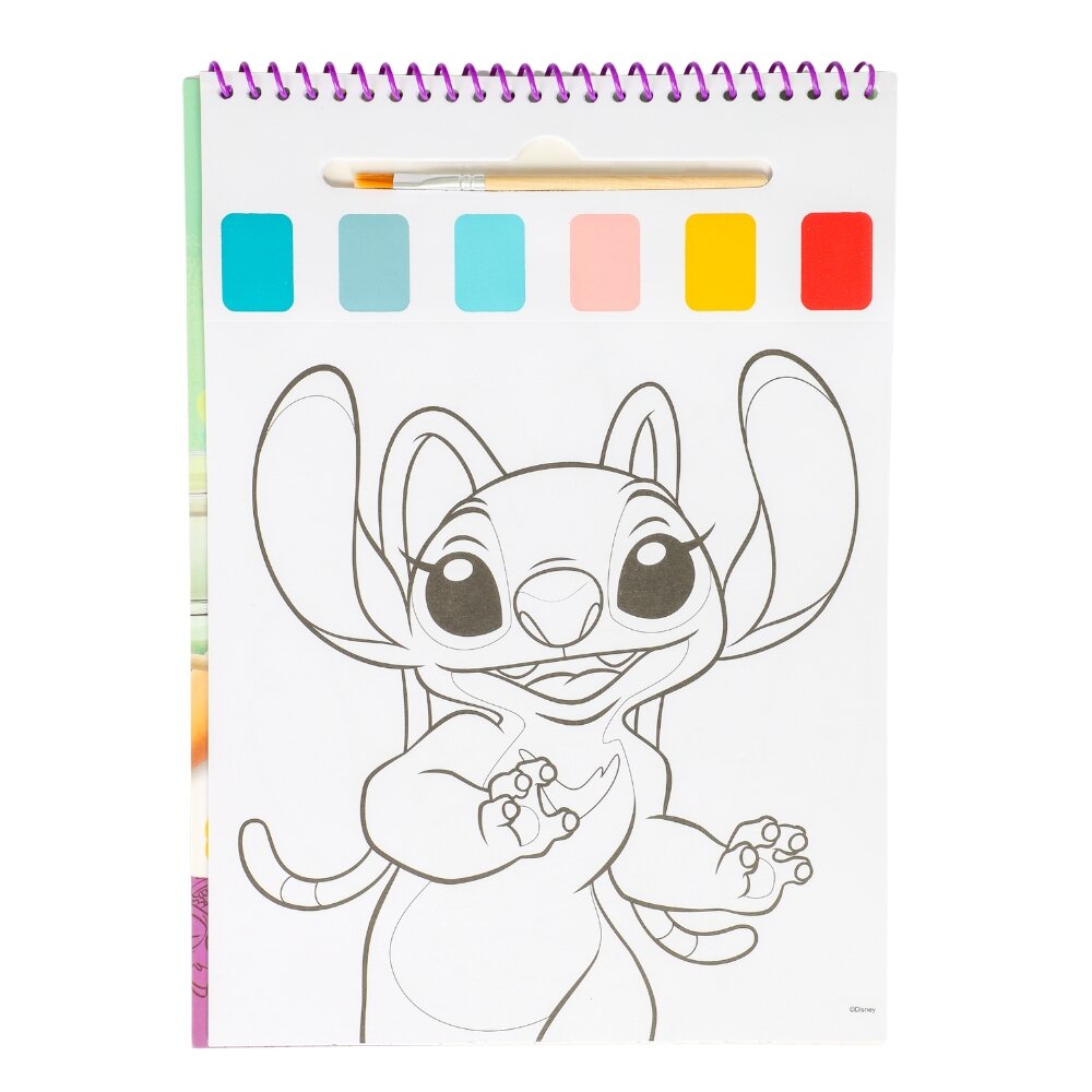 Stitch Kleurboek met waterverf