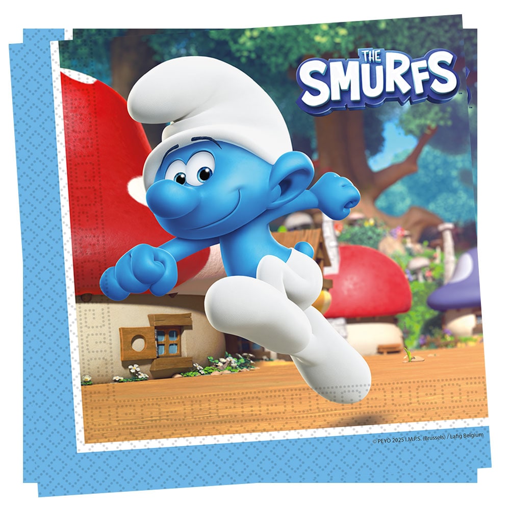 Smurfen Servetten 20 stuks