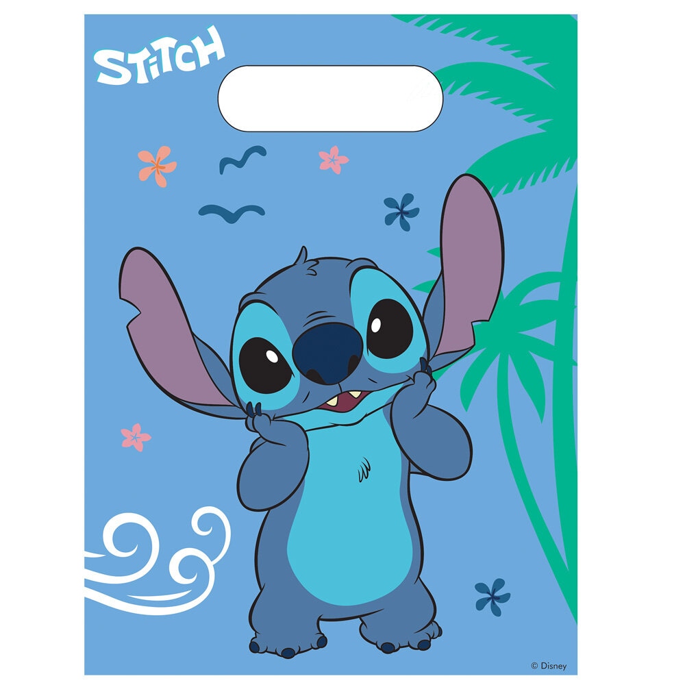 Lilo & Stitch Uitdeelzakjes 6 stuks