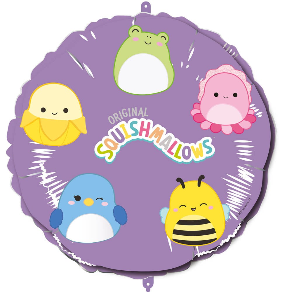 Squishmallows - Folieballon met ballongewicht