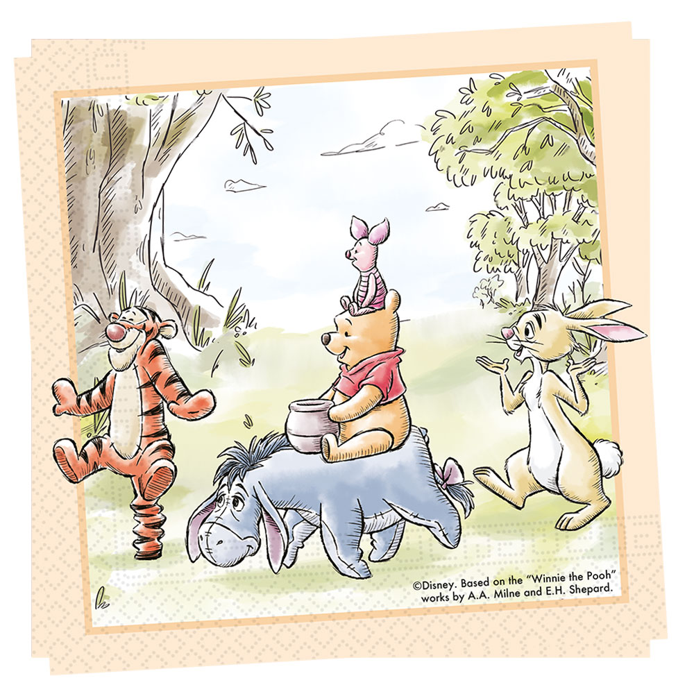 Winnie de Poeh Servetten 20 stuks