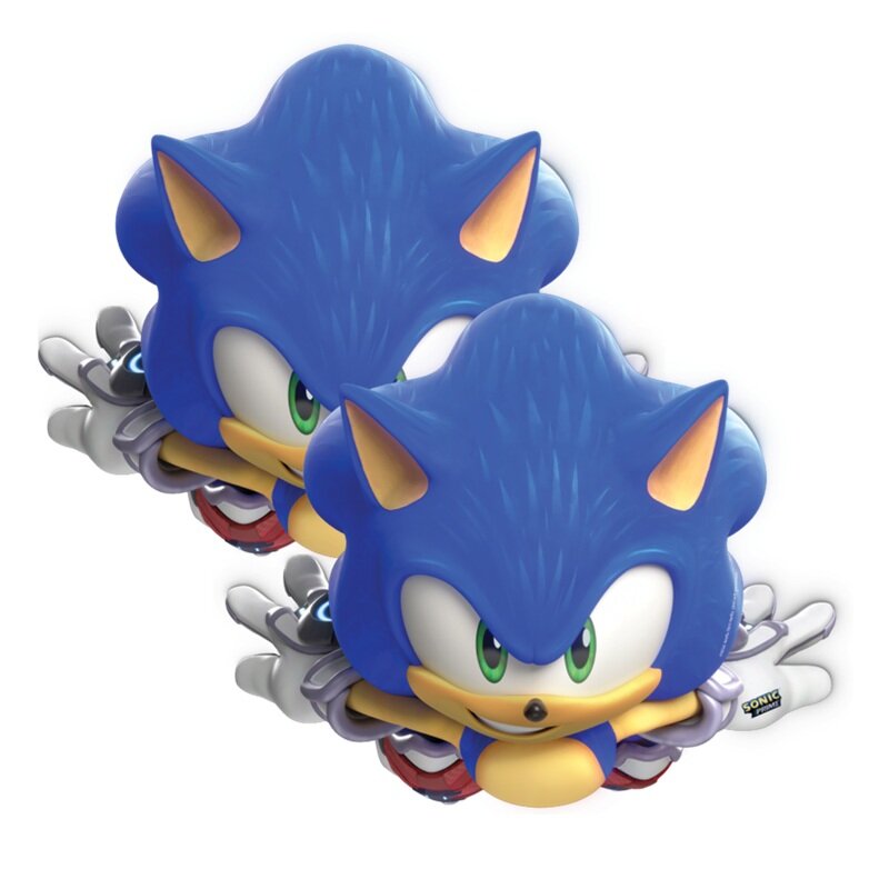 Sonic the Hedgehog Maskers 6 stuks