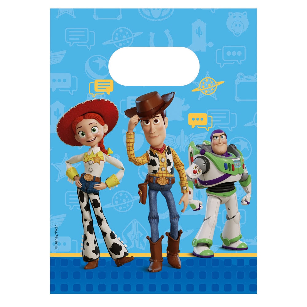 Toy Story 5 Uitdeelzakjes van papier 4 stuks