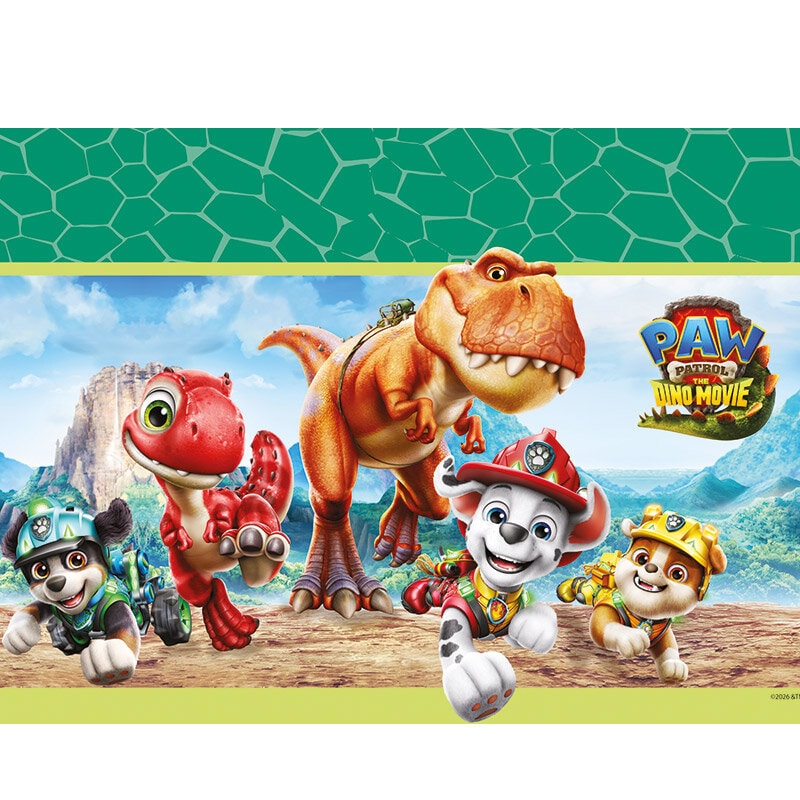 Paw Patrol Dino Movie Tafelkleed 120 x 180 cm
