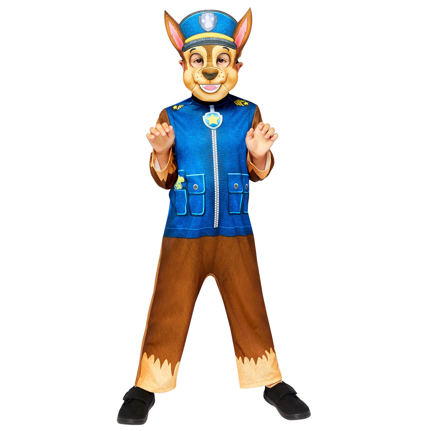 Paw Patrol - Chase Kostuum 3-6 jaar