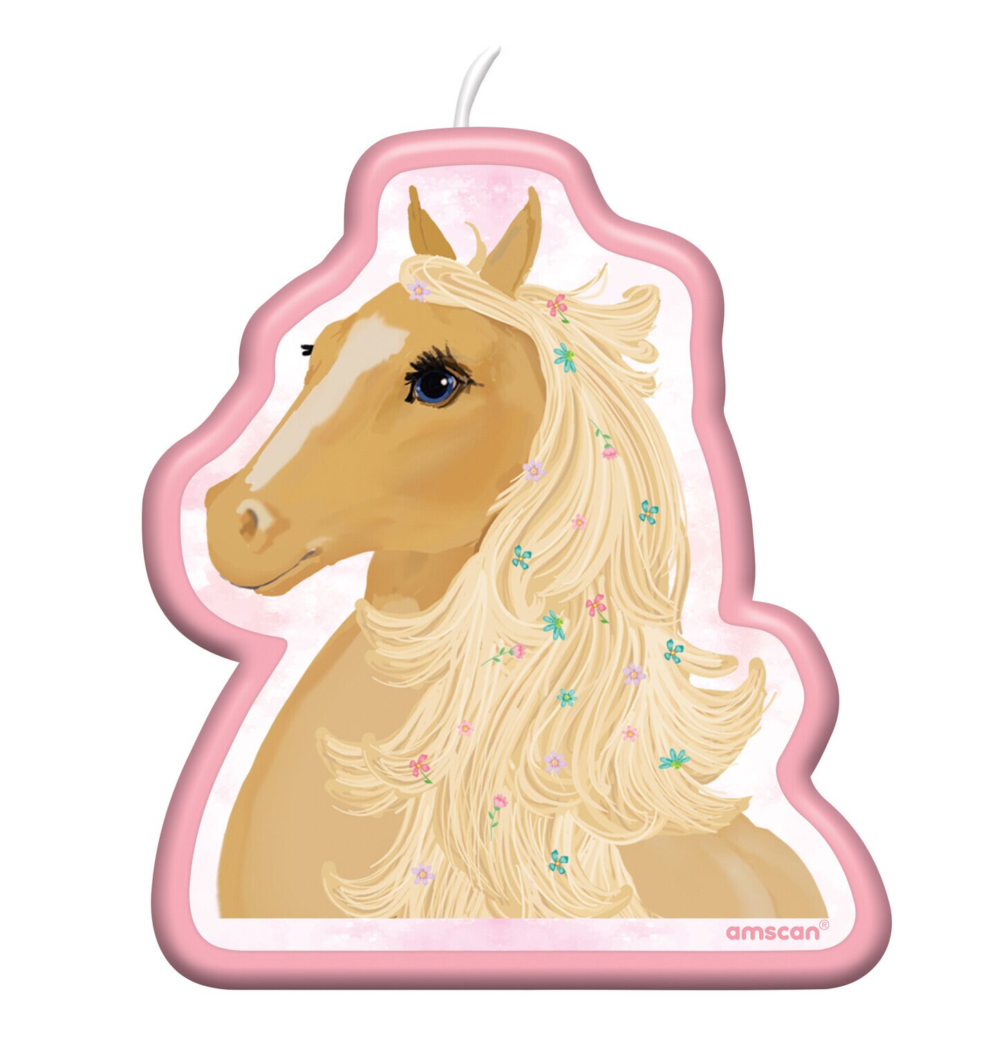 Beautiful Horses - Taartkaars 11,5 cm