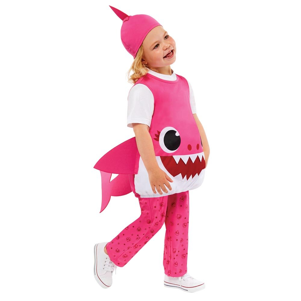 Baby Shark Roze Kostuum Kinderen 3-4 jaar