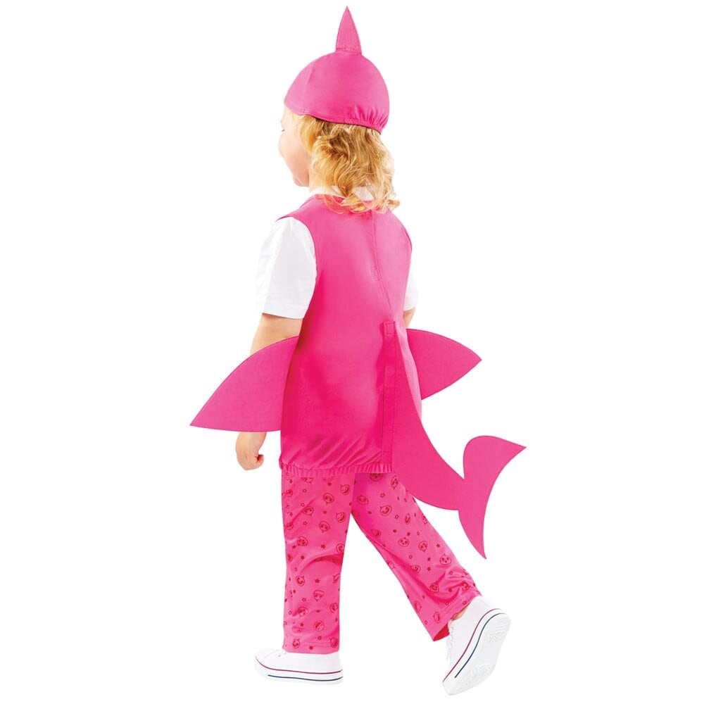 Baby Shark Roze Kostuum Kinderen 3-4 jaar