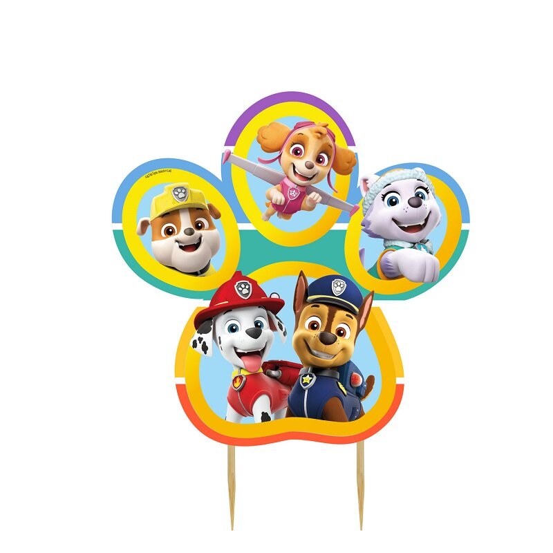 Paw Patrol Party - Taartkaarsje 10 x 15 cm