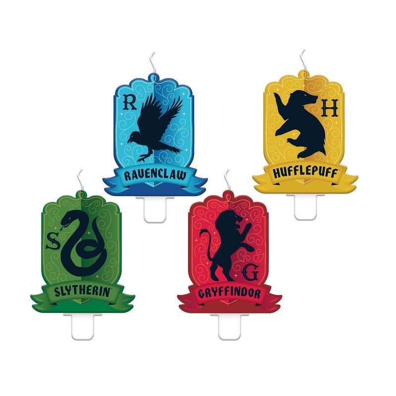 Harry Potter - Taartkaarjes 4 stuks