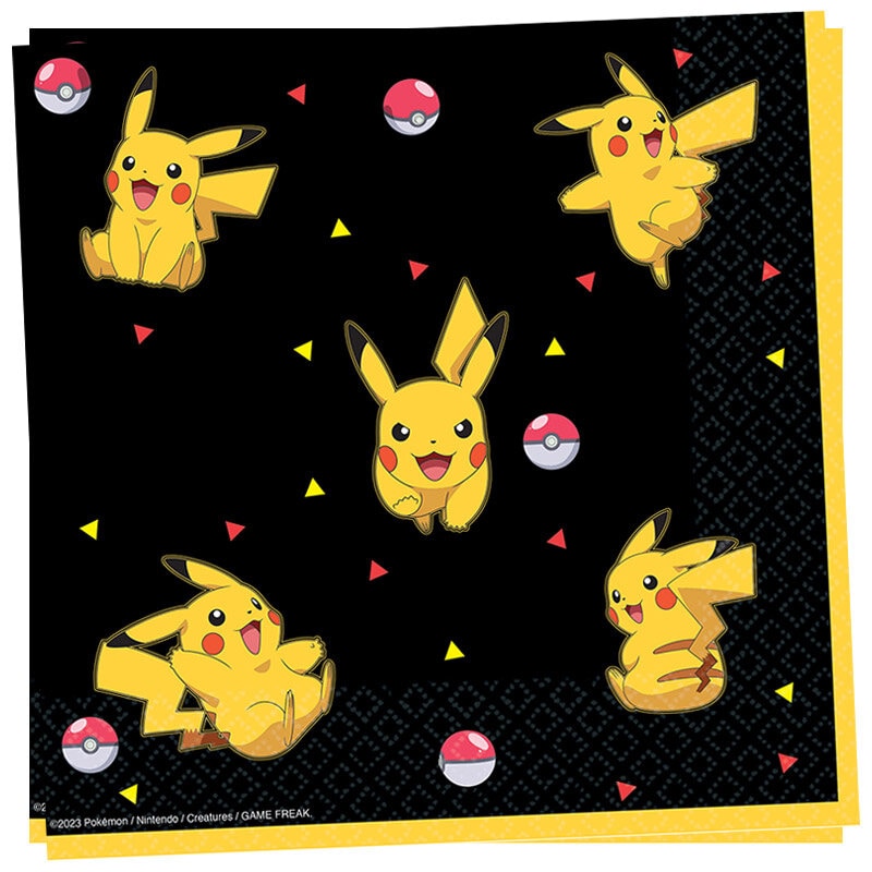 Pokémon Pikachu - Servetten 16 stuks
