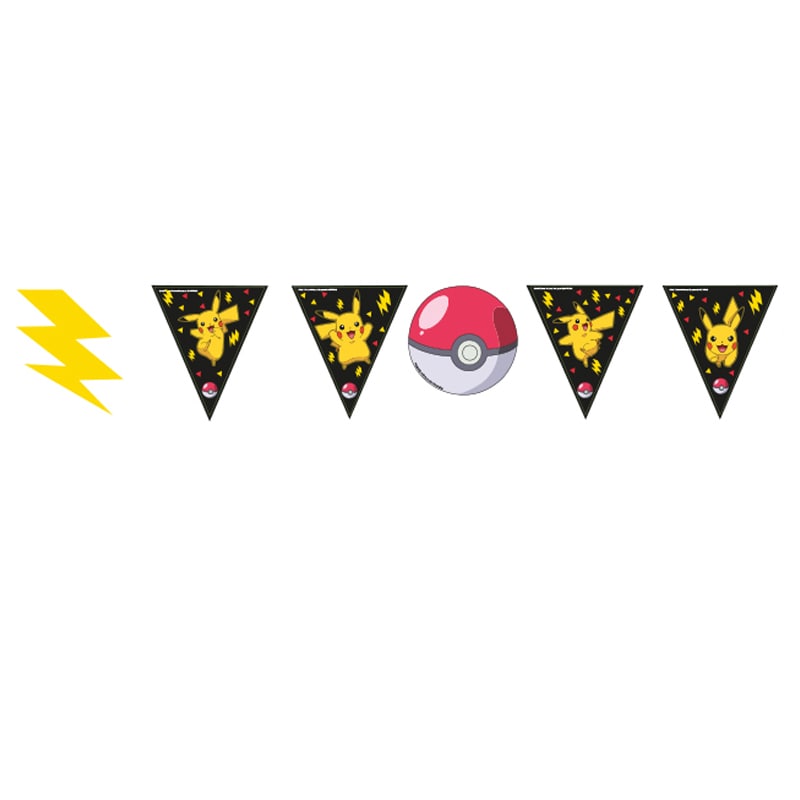 Pokémon Pikachu - Vlaggenlijn 330 cm