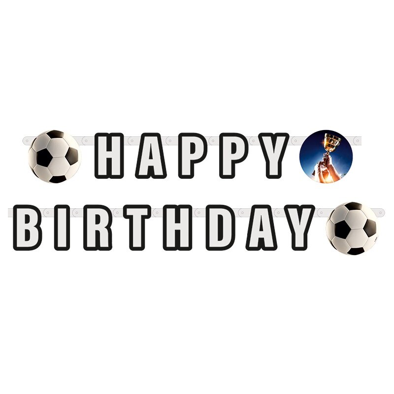 Kick it! Voetbal - Slinger Happy Birthday 180 cm