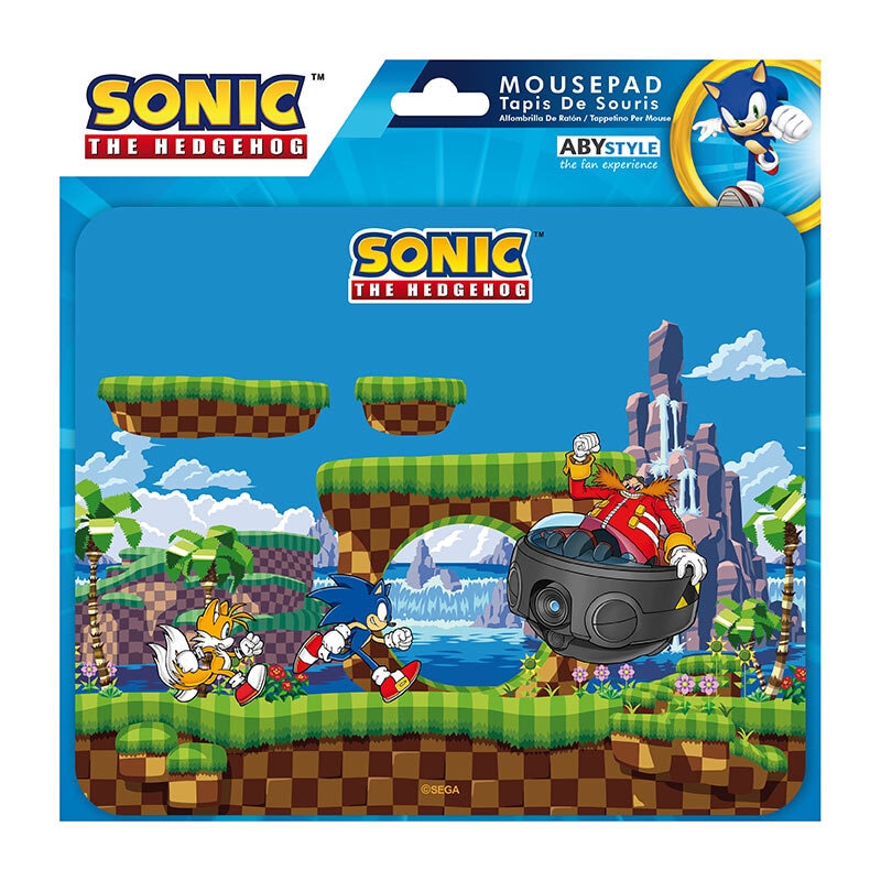 Sonic the Hedgehog - Muismat 19 x 23 cm