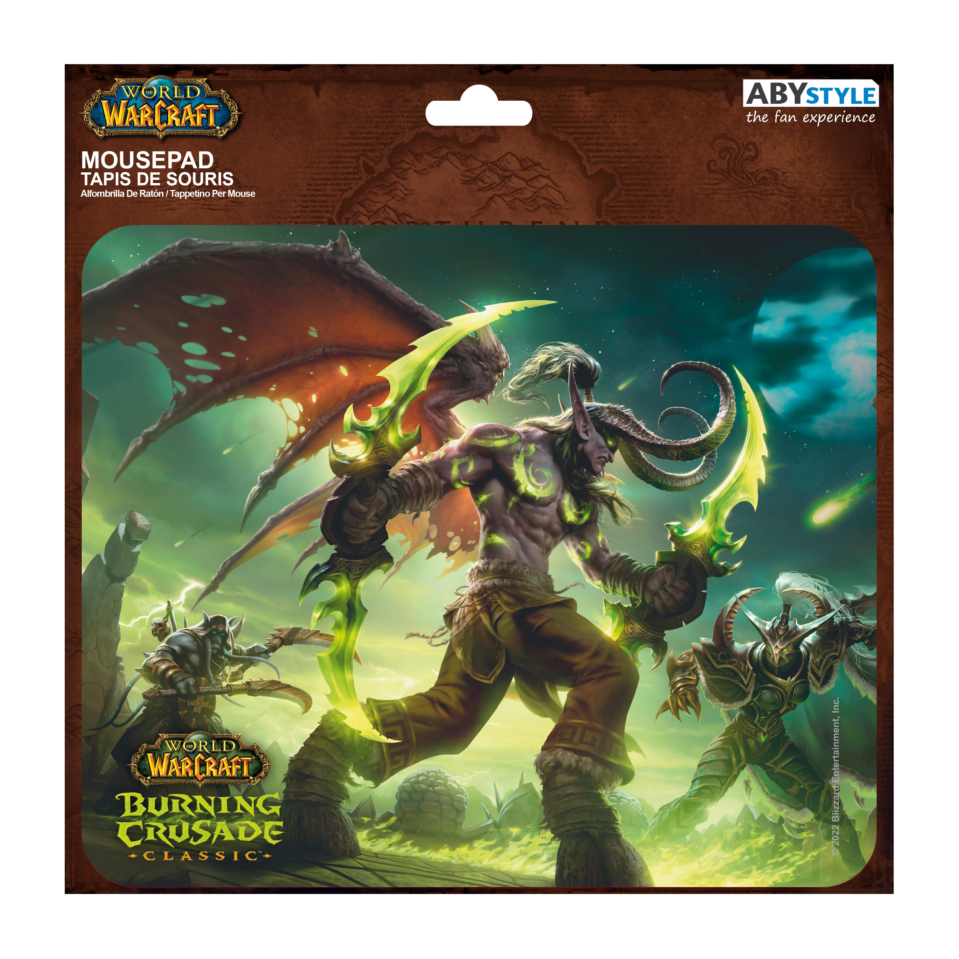 World of Warcraft - Muismat Illidan 19 x 23 cm
