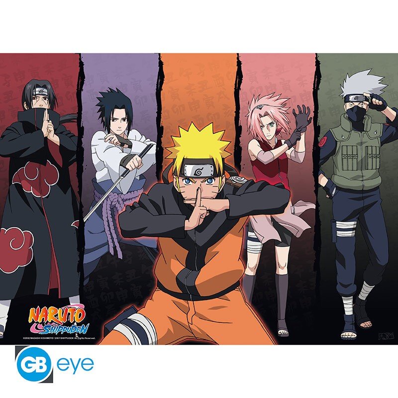 Posters - Naruto Shippuden Groups 2 stuks