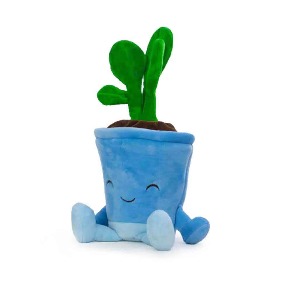 Kawaii Huggy Pots Knuffel Blauw 27 cm
