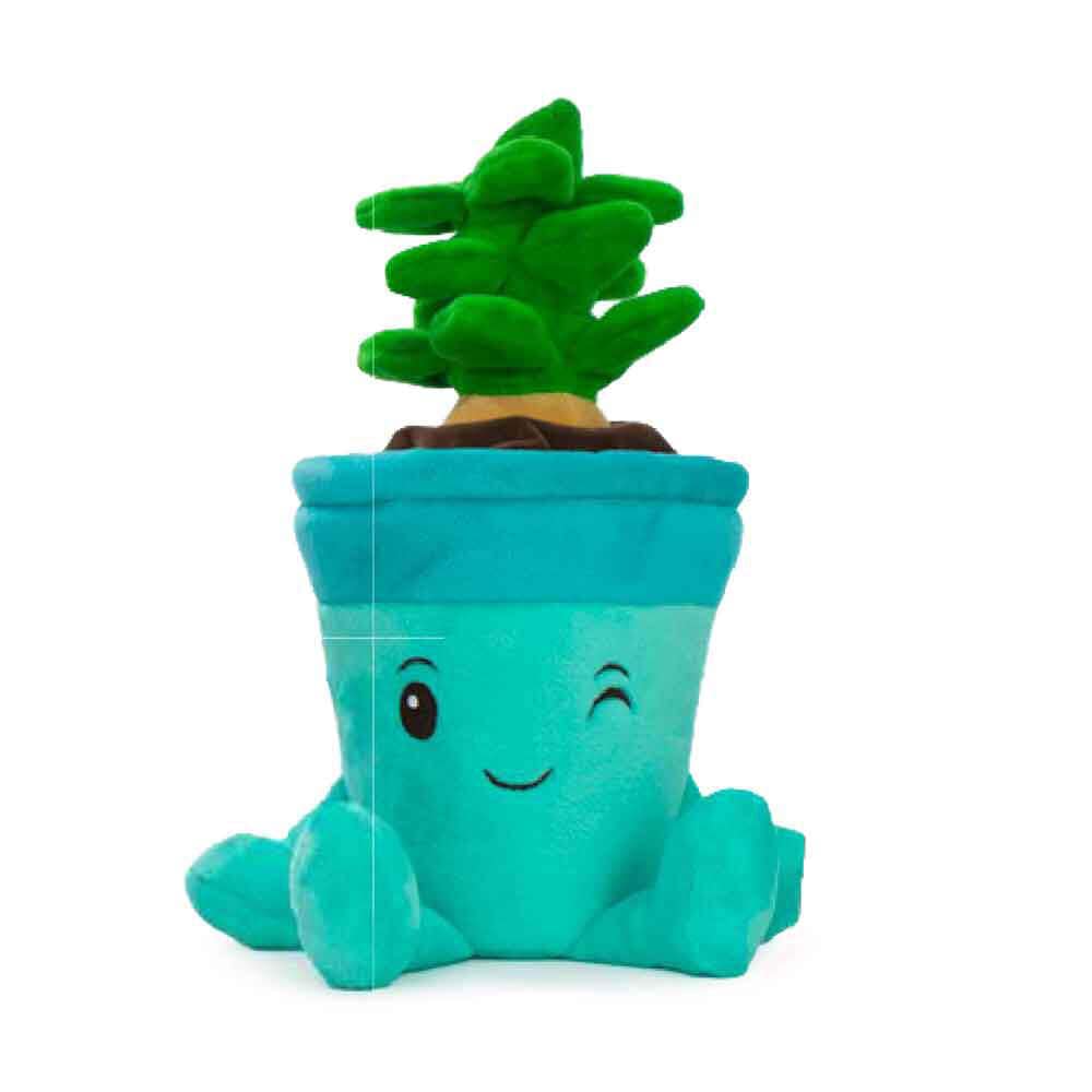 Kawaii Huggy Pots Knuffel Groen 27 cm