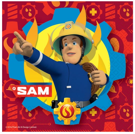 Brandweerman Sam - Servetten 20 stuks