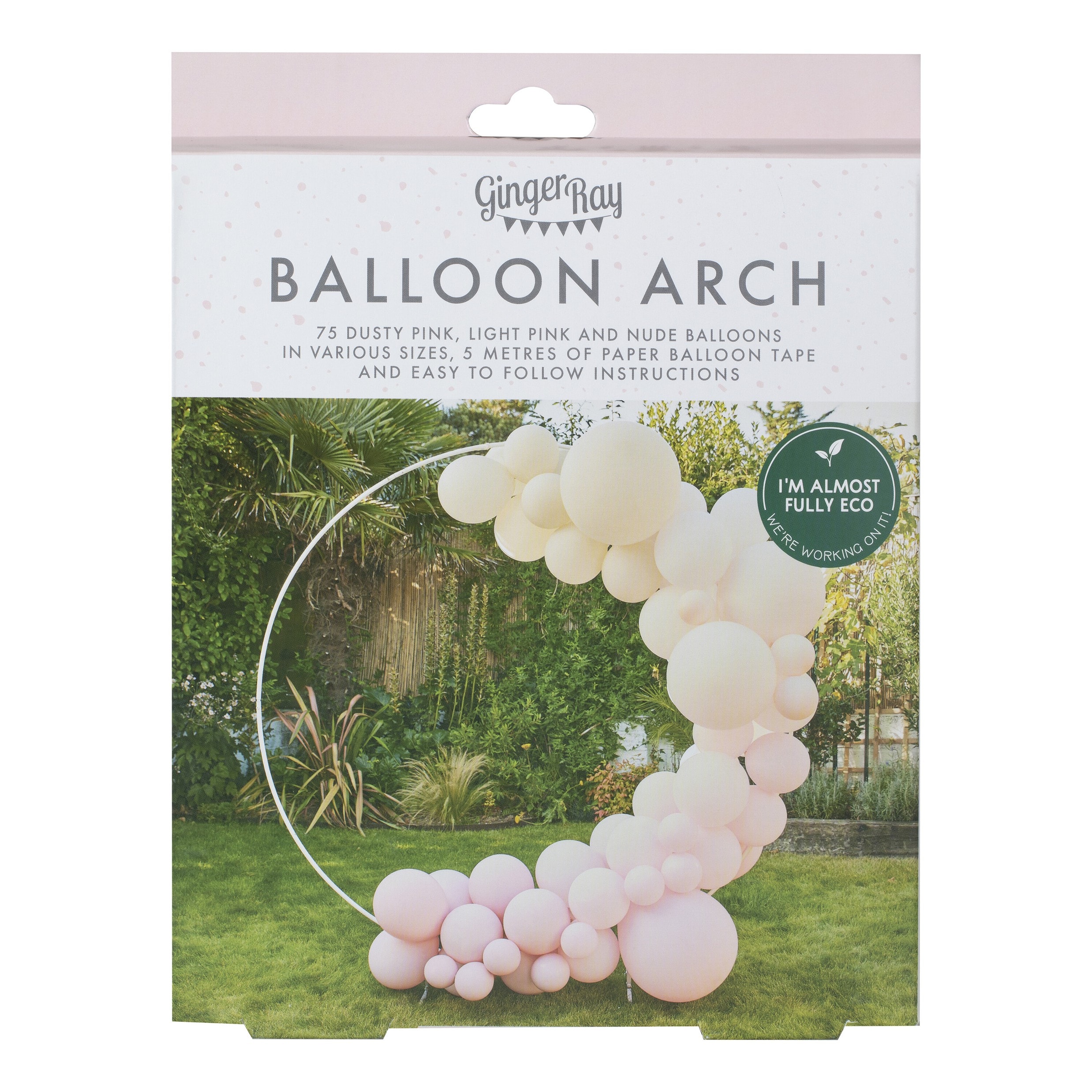 DIY Ballonnenboog Pastel - Roze/Neutraal