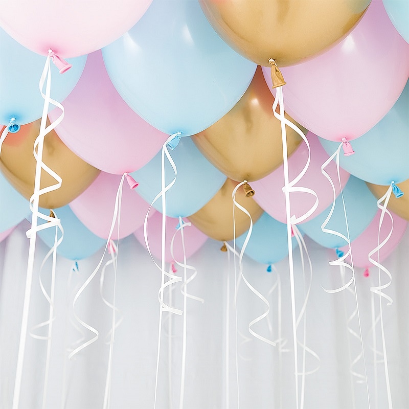 Ballonset voor plafond - Gender Reveal