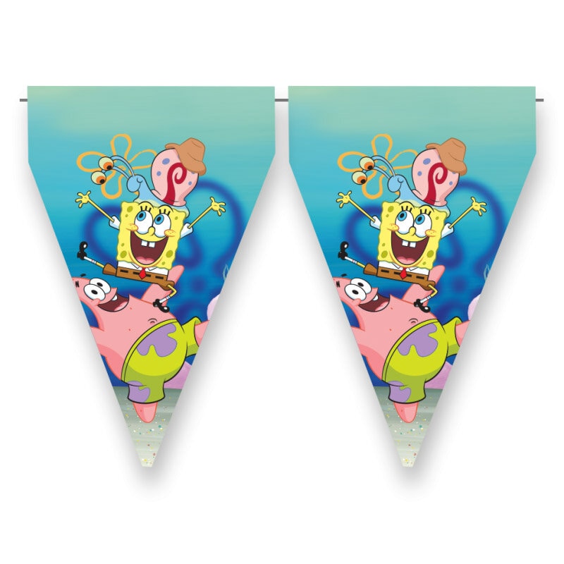 SpongeBob - Vlaggenlijn 3 meter