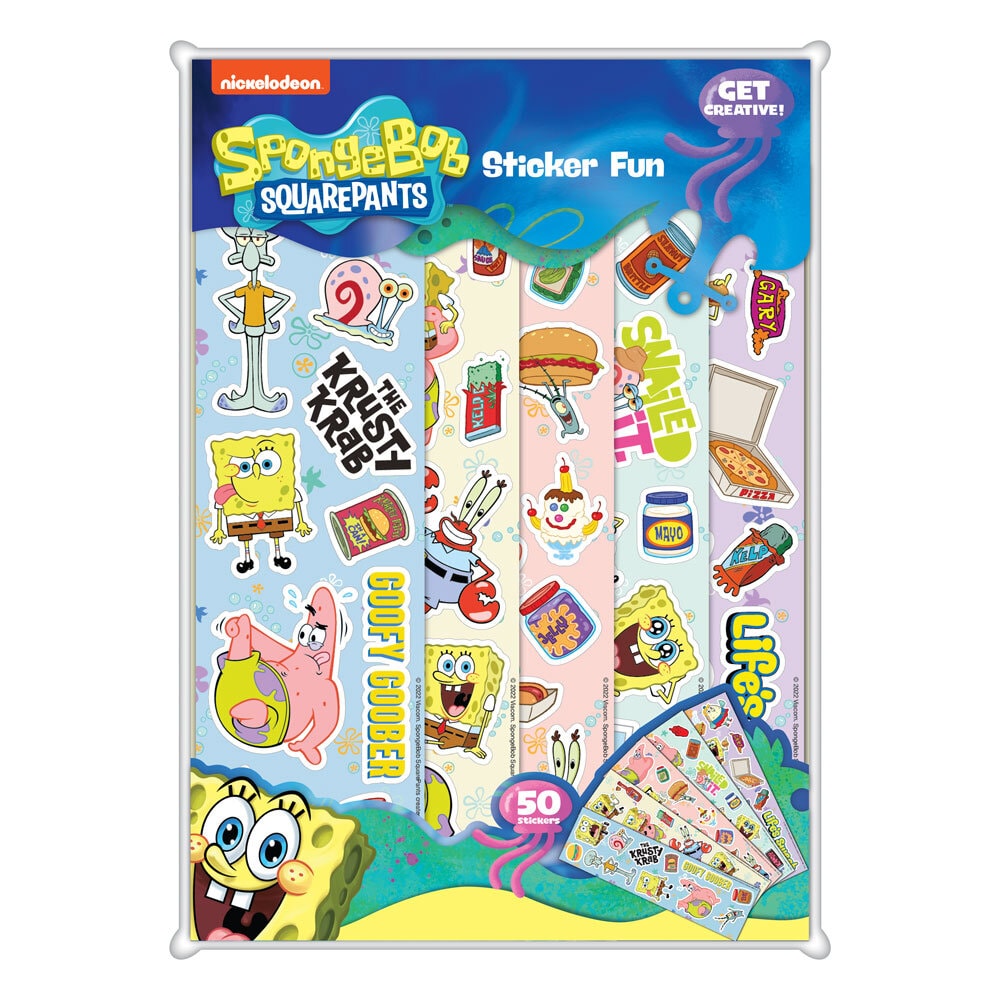 SpongeBob - Stickers 50 stuks