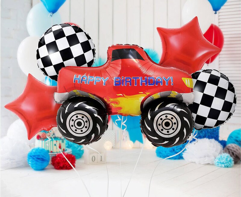 Ballonboeket - Monstertruck