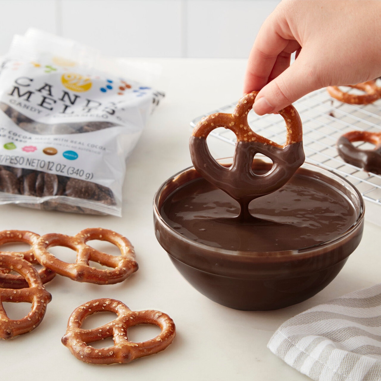 Wilton Candy Melts® - Pure Chocolade 125 g