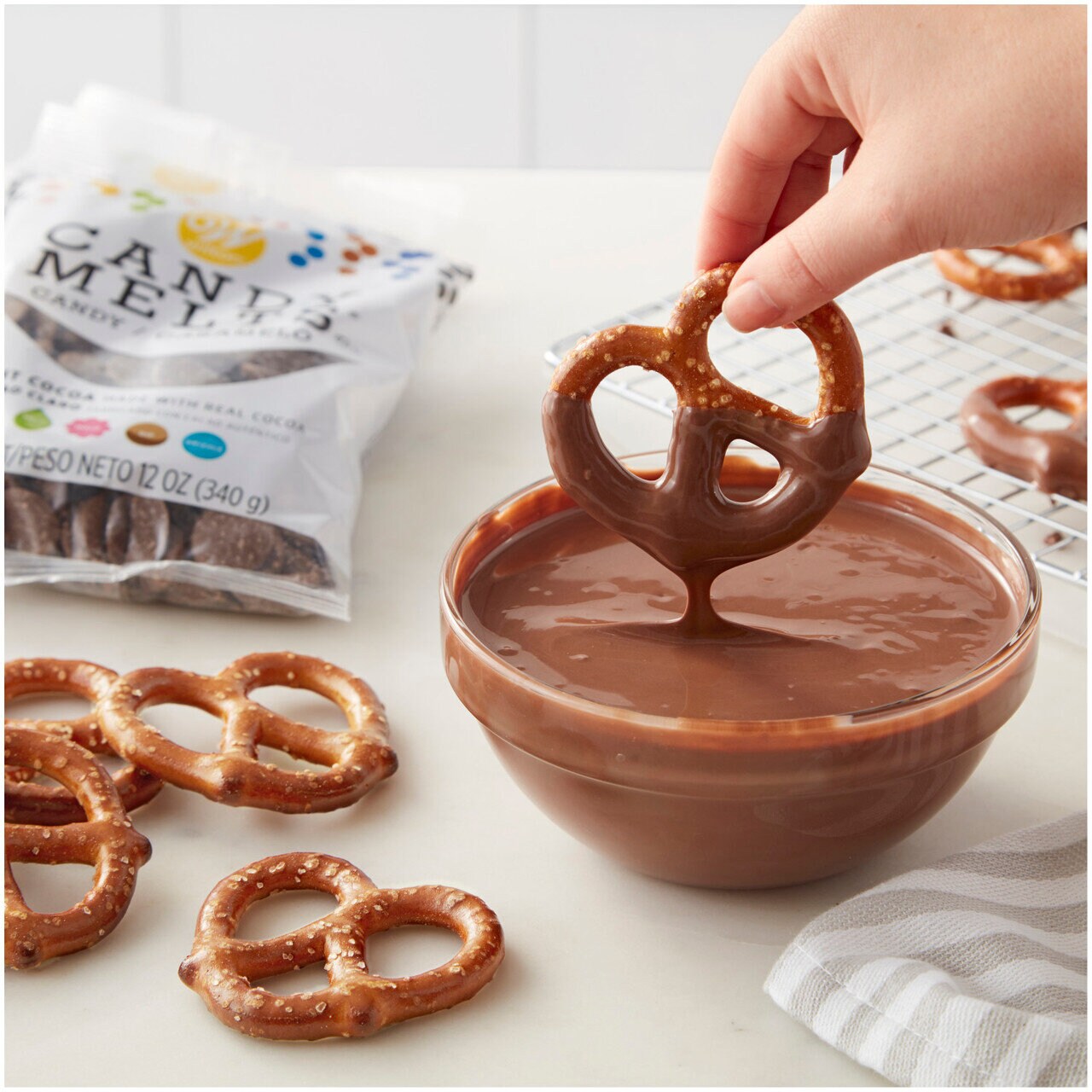 Wilton Candy Melts® - Melkchocolade 125 g