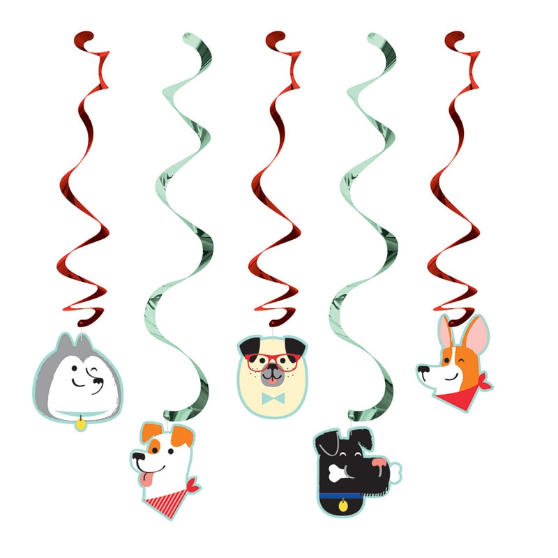 Dog Party - Hangdecoratie Whirls