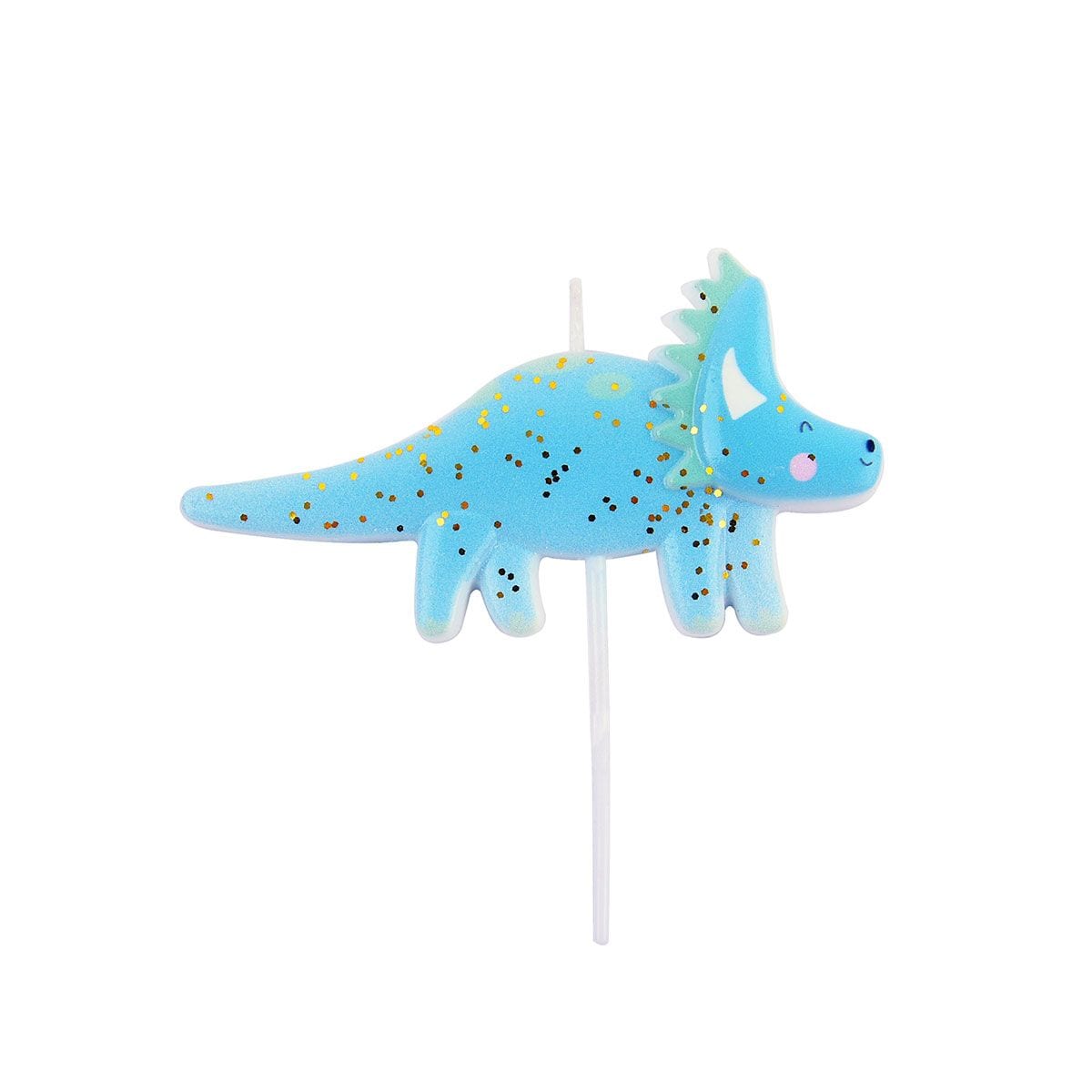 PME - Taartkaars Glitter Dinosaurus