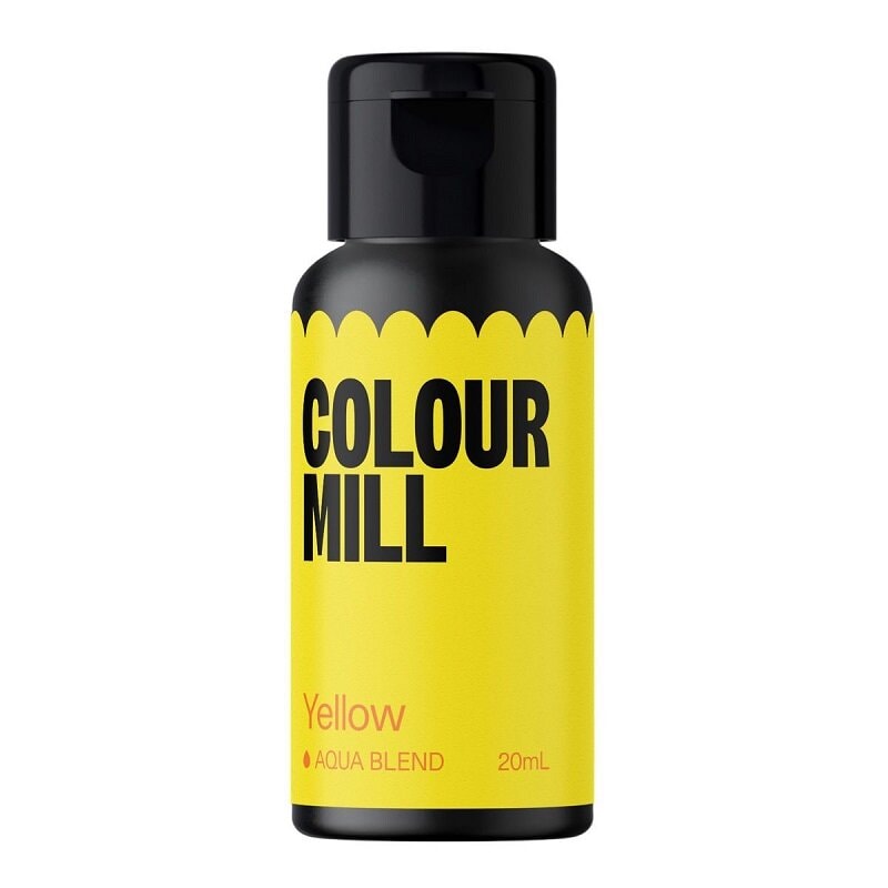 Colour Mill - Watergebaseerde eetbare kleurstof geel 20 ml