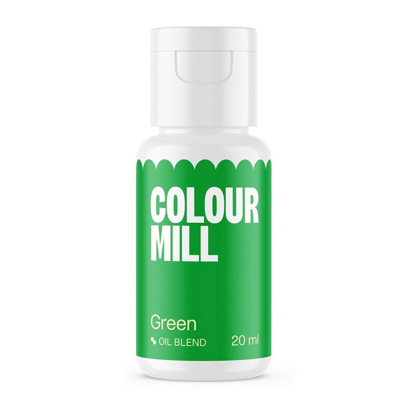Colour Mill Oliegebaseerde eetbare kleurstof groen 20 ml