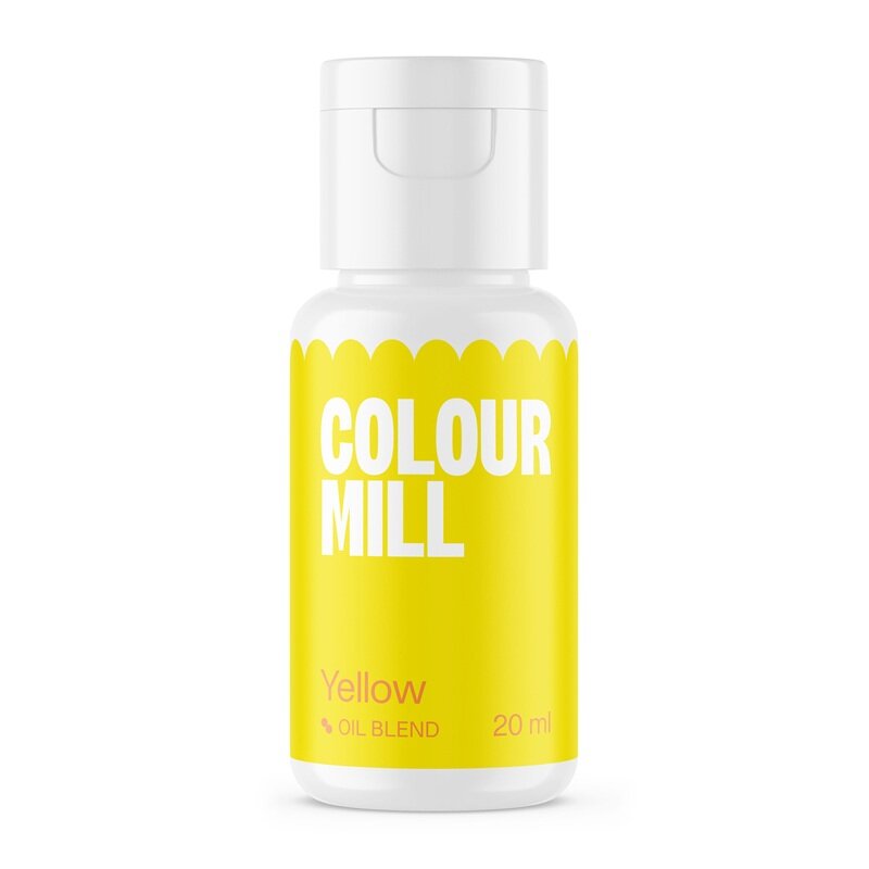 Colour Mill Oliegebaseerde eetbare kleurstof geel 20 ml