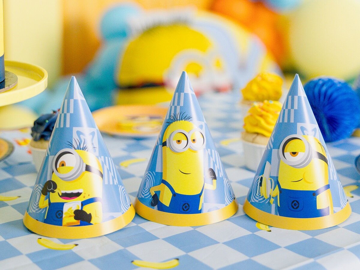 Minions Feesthoedjes 6 stuks