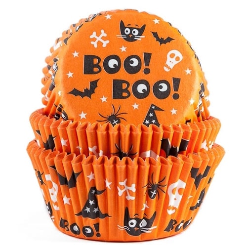 Muffinvormpjes Halloween - Boo Boo 50 stuks