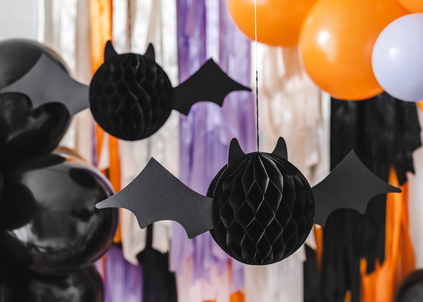 Hangdecoratie Vleermuis van Honeycomb 45 cm