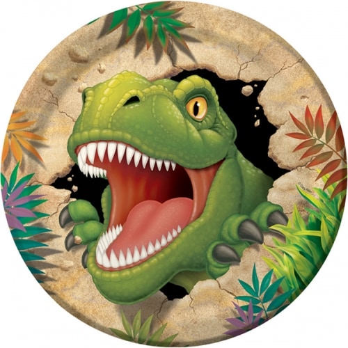 Dinosaur Adventure - Bordjes 8 stuks