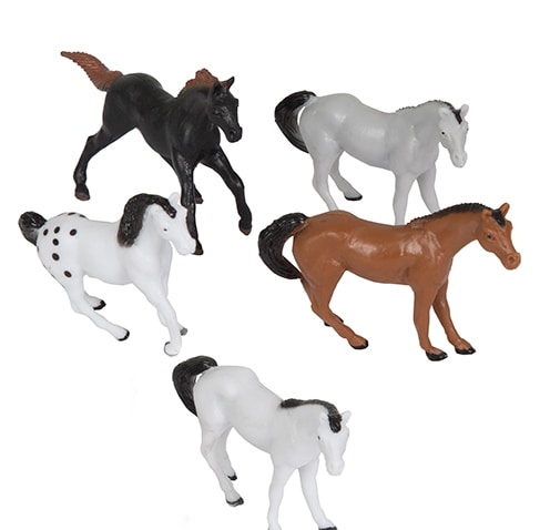 Speelgoed paardjes 10 stuks