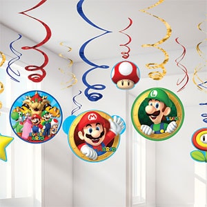 Super Mario - Hangdecoratie Whirls