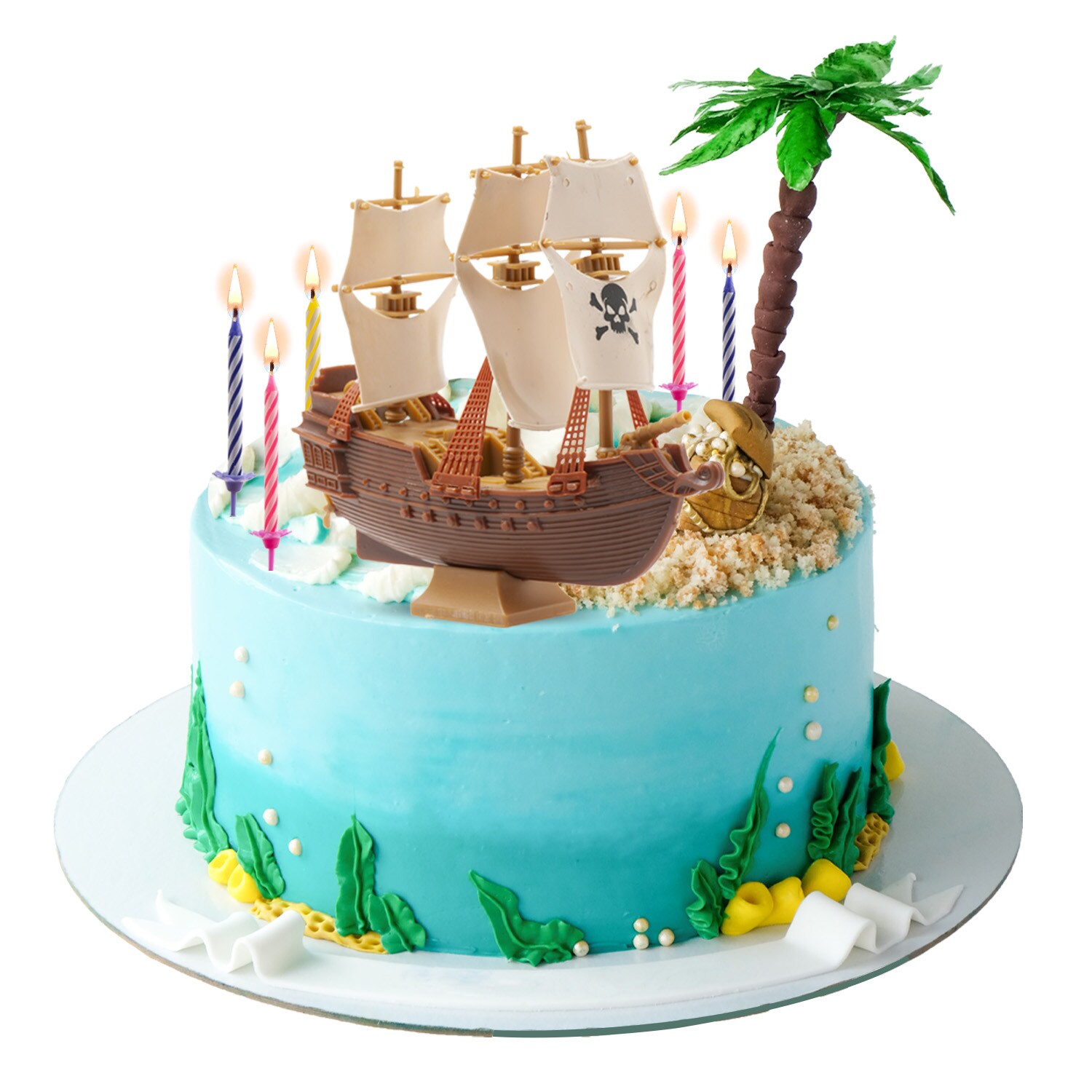Taartdecoratie - Piratenschip